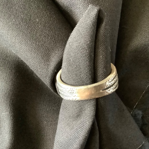 Silpada sterling diamond band - Picture 2 of 2